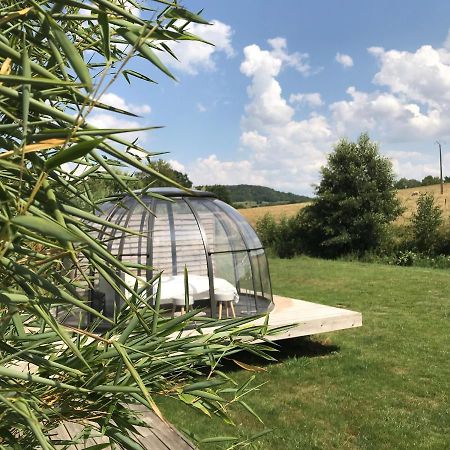 Les Nuits Insolites De La Mothe - Hebergement En Bulle Ou Tiny House Avec Spa Privatif Outremecourt 外观 照片